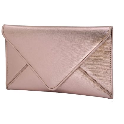 Champagne Metal Clutch