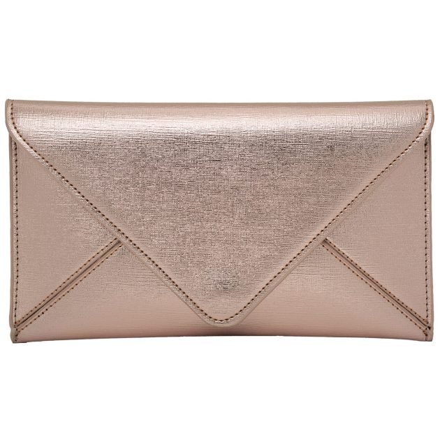 Champagne Metal Clutch - Image 2
