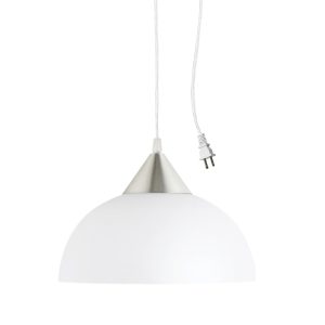 Single Light Plug-in Pendant Light