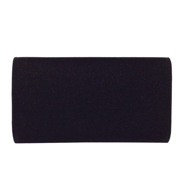 Black shiny evening clutch - Image 5