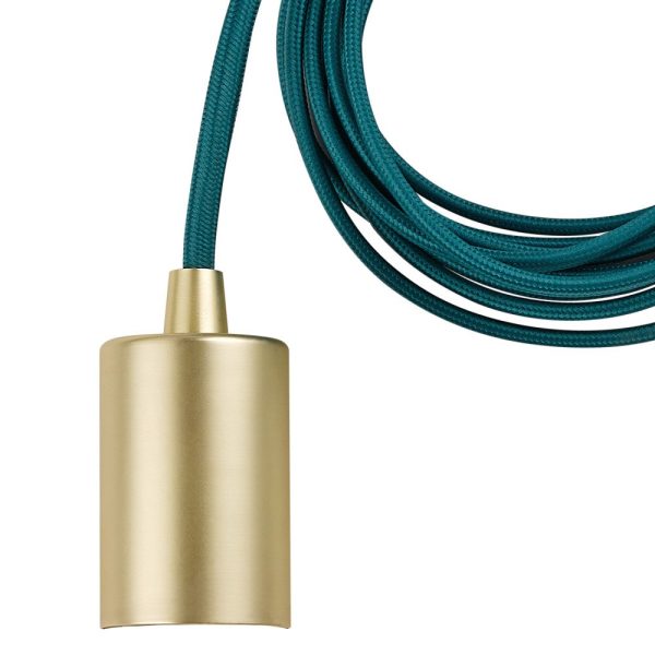 Single light inserted exposed chandelier - Image 7