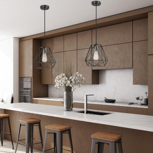 6-light plug-in or hard-wired pendant light - Image 4