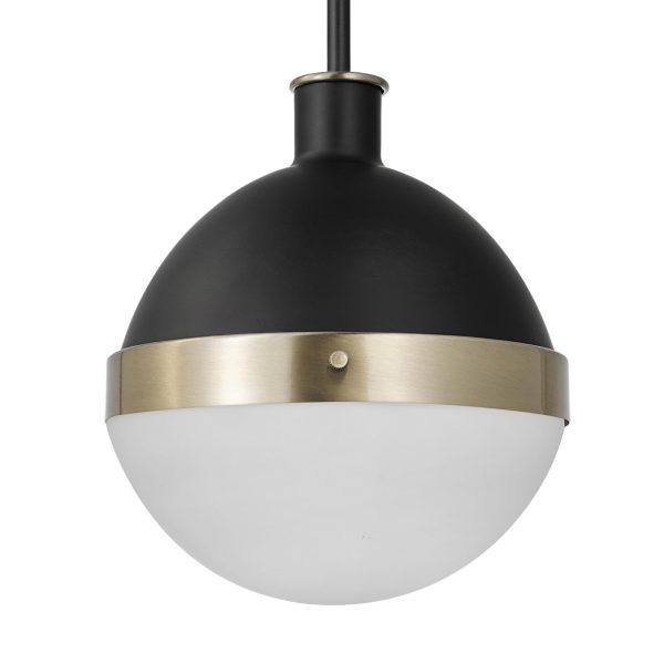 Modern retro single head chandelier