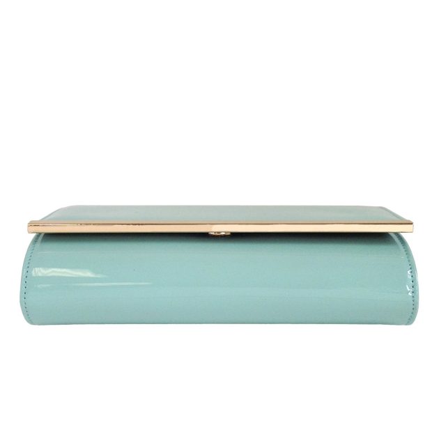 Faux Patent Glossy Candy Clutch - Image 5