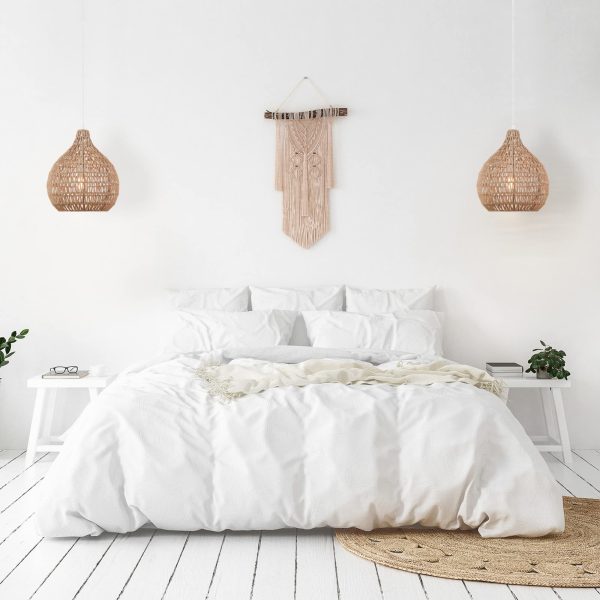 Single head chandelier hemp rope lampshade - Image 5