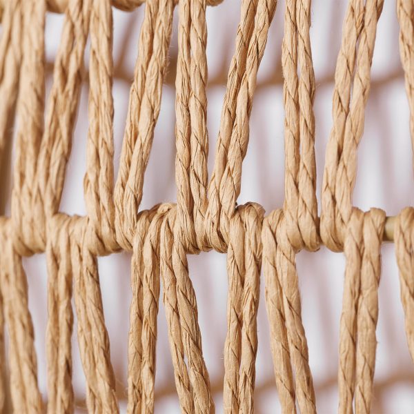 Single head chandelier hemp rope lampshade - Image 3