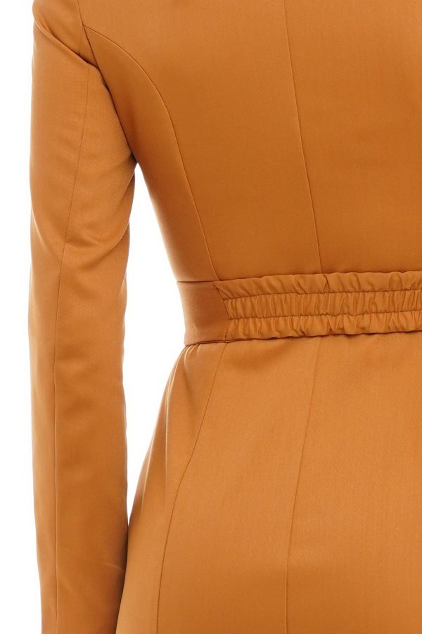 Caramel Blazer Dress - Image 5