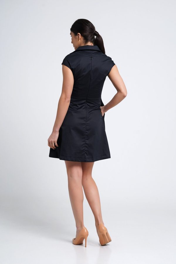 Black waisted skirt dress - Image 2