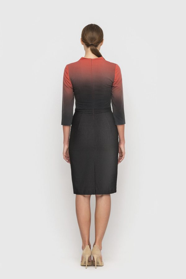 Gradient contrast commuter dress - Image 6