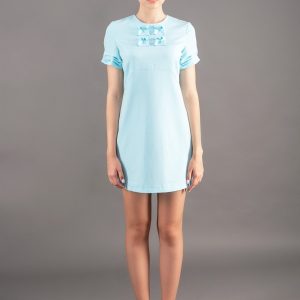 Fresh light blue dress