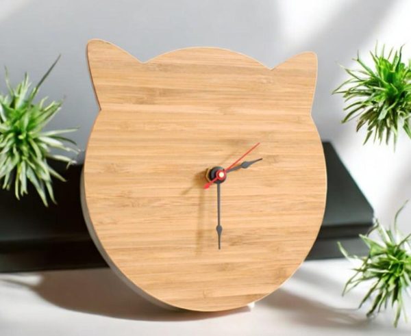 Cat Head Wall Clock - Image 2