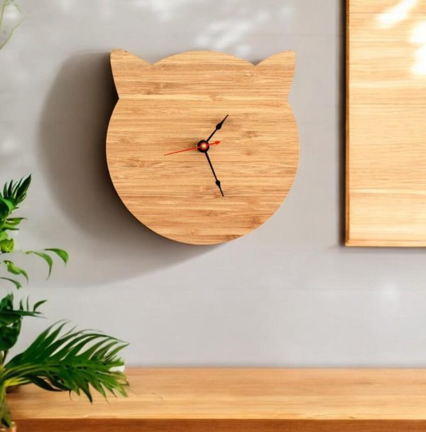 Cat Head Wall Clock - Image 3