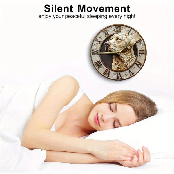 Dog-Themed Wall Clock - Image 2