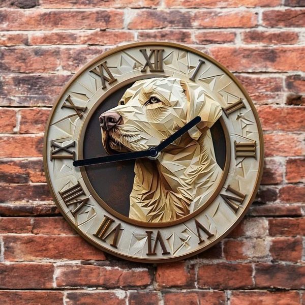 Dog-Themed Wall Clock