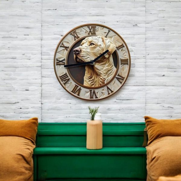 Dog-Themed Wall Clock - Image 3