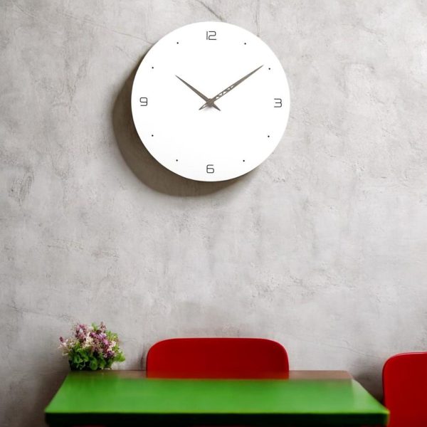 Modern Wall Clock with a White Dial - Image 3