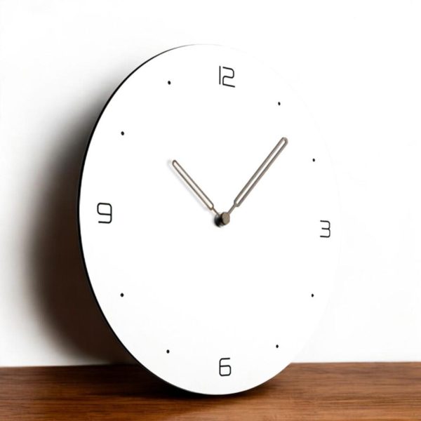 Modern Wall Clock with a White Dial - Image 4