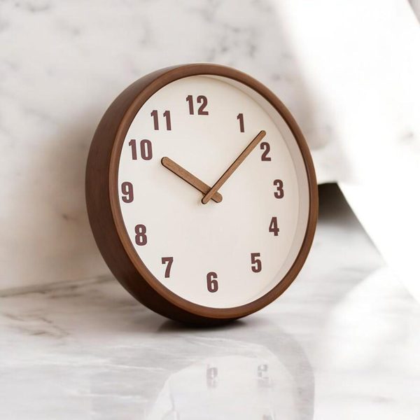 Wall Clock with a Simple White Dial - Image 3