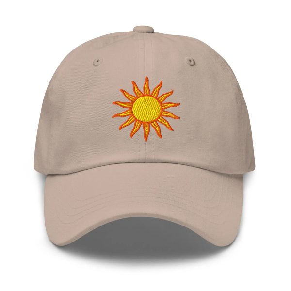 sun embroidered baseball cap - Image 7